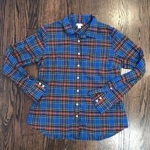 J. crew factory plaid button down